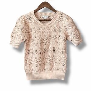 On 34th Blush Pink Crewneck Shirt Skeeve Sweater Size XSmall